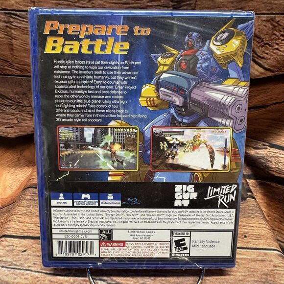 ExZeus: The Complete Collection PS4 Limited Run PlayStation 4 Video Game Sealed - Picture 3 of 7